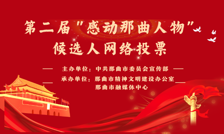 第二届“感动那曲人物”候选人网络投票